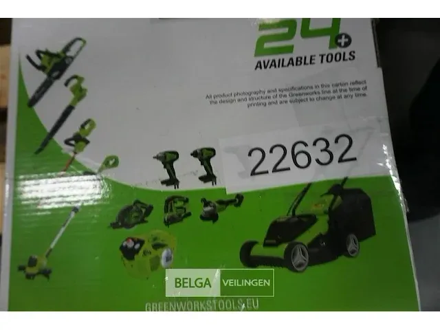 Greenworks g24x2ltk2x 48v accu grastrimmer met 2x 24v batterij en 24v acculader - afbeelding 3 van  3