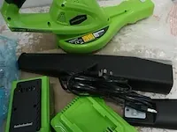 Greenworks g40abk2 accu bladblazer met 40v batterij en 40v acculader - afbeelding 2 van  2