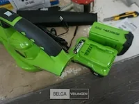 Greenworks g40abk2 accu bladblazer met 40v batterij en 40v acculader - afbeelding 1 van  2