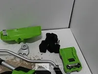 Greenworks gd24x2bcbk4x accu bosmaaier met 2x 24v batterij en 24v acculader - afbeelding 2 van  6