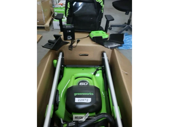 Greenworks gd60lm51sp 60v digipro accu grasmaaier incl 1x 60 volt accu en lader - afbeelding 3 van  4
