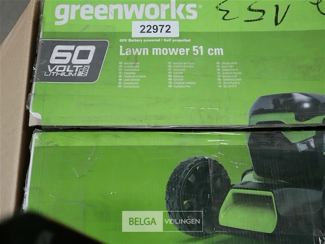 Greenworks gd60lm51sp 60v digipro accu grasmaaier incl 1x 60 volt accu en lader - afbeelding 4 van  4