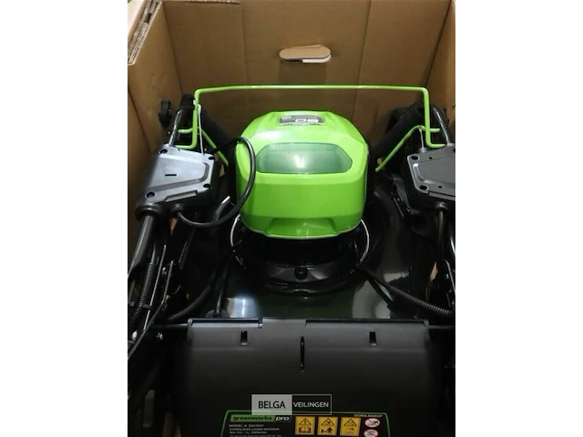 Greenworks gd80lm46sp grasmaaier - afbeelding 1 van  3