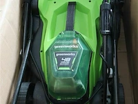 Greenworks gwgd24x2lmst36k2x 48v grasmaaier en 24v grastrimmer incl 2x 24 volt 2.0ah accu en lader - afbeelding 1 van  9