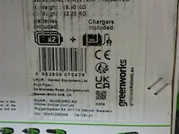 Greenworks gwgd24x2lmst36k2x 48v grasmaaier en 24v grastrimmer incl 2x 24 volt 2.0ah accu en lader - afbeelding 8 van  9