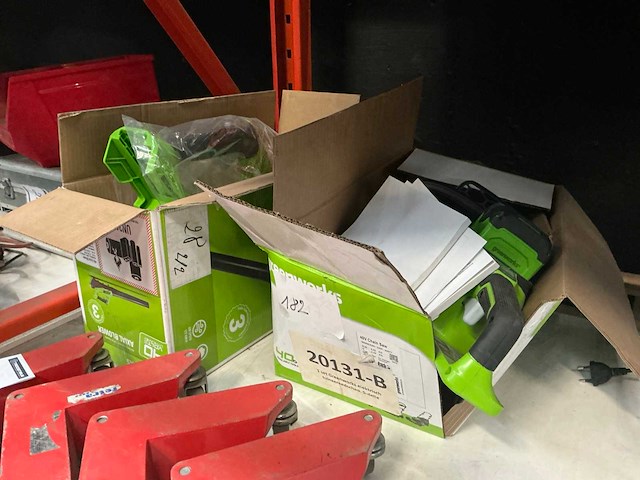 Greenworks kettingzaag en bladblazer - afbeelding 8 van  8