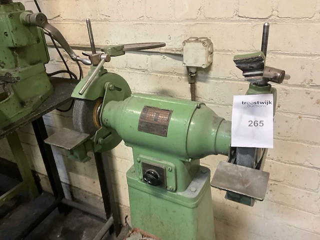 Greif d20-1-1 werkbankslijpmachine - afbeelding 2 van  4