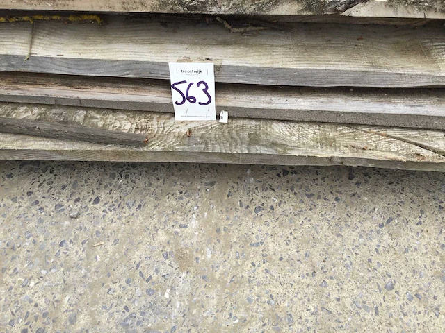 Grenen dakbeschot of verticale beplanking - afbeelding 4 van  12