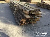 Grenen dakbeschot of verticale beplanking