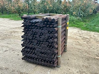 Grenen geïmpregneerde gefreesde paal 7x140 tuinpalen (200x) - afbeelding 3 van  3