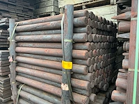 Grenen geïmpregneerde gefreesde paal 8x140 tuinpalen (150x) - afbeelding 2 van  3