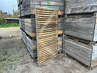 Grenen geïmpregneerde houten tuindeuren 5 stuks 100 x 180 houten tuin deur (5x) - afbeelding 2 van  5