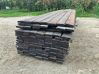 Grenen geïmpregneerde tand en groef planken 28x140x450 - garden board (91x) - afbeelding 3 van  4