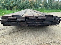 Grenen geïmpregneerde tand en groef planken 28x140x500 tuinplank (54x) - afbeelding 3 van  3