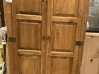 Grenen houten wijnkast - afbeelding 1 van  4
