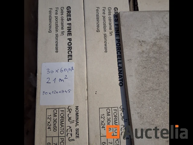 Gres fine porcellanato 30 x 60 keramische tegels 21m2 - afbeelding 4 van  6