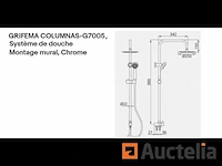 Grifema columna-g7005 douchesysteem - afbeelding 4 van  6