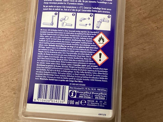 Griffon pvc lijm 100 ml (102x) - afbeelding 4 van  5