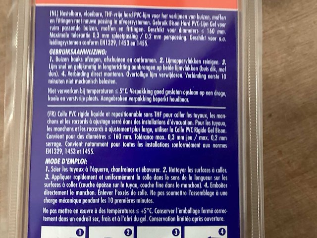 Griffon pvc lijm 100 ml (74x) - afbeelding 5 van  5