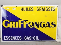 Griffongas emaille paneel - afbeelding 1 van  4