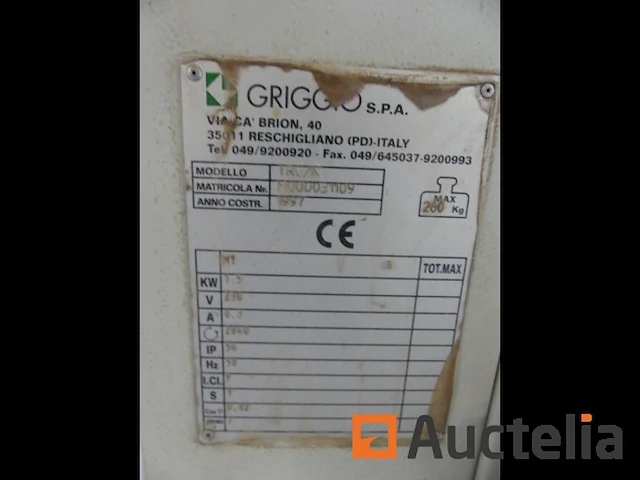 Griggio trc/n boorgat - afbeelding 2 van  13