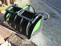 Grijp en knijpbak hydraulisch 125cm - afbeelding 1 van  3