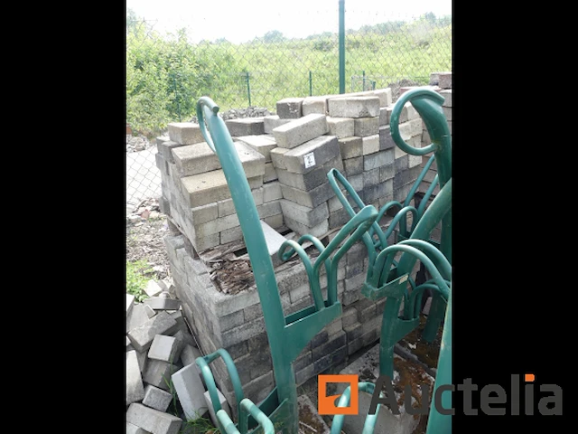 Grijze en gele cementklinkers - afbeelding 3 van  4