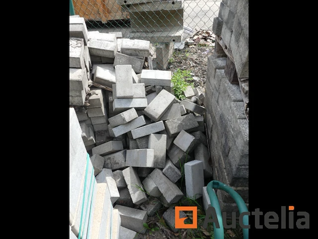 Grijze en gele cementklinkers - afbeelding 4 van  4