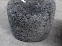Grijze poef - afbeelding 1 van  1