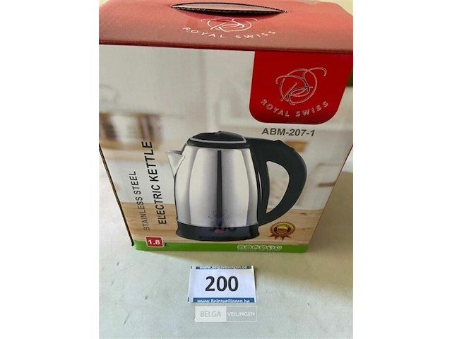 Grijze waterkoker 1,8 liter - afbeelding 3 van  3