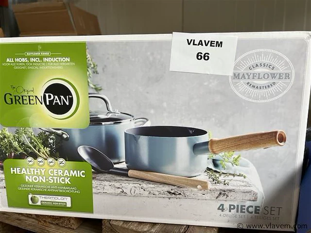 Grillpan en 4-delige set - afbeelding 1 van  3