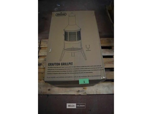 Grillpit bbq buccan zwart - afbeelding 8 van  8