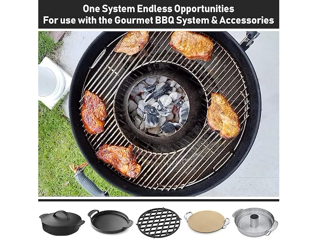 Grillroosters voor weber 57 cm - afbeelding 4 van  4