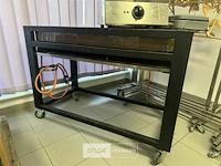 Grilltafel op gas met wielen - afbeelding 2 van  5