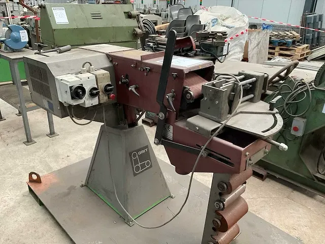 Grit gu 150 2h + gu rm stationaire bandschuurmachine voor buizen - afbeelding 9 van  9