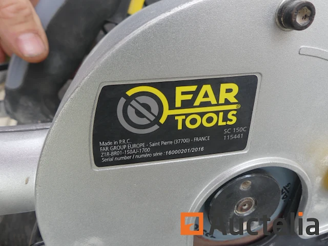 Groeffreesmachine far tools sc150c - afbeelding 2 van  6
