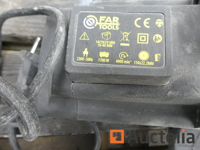 Groeffreesmachine far tools sc150c - afbeelding 6 van  6