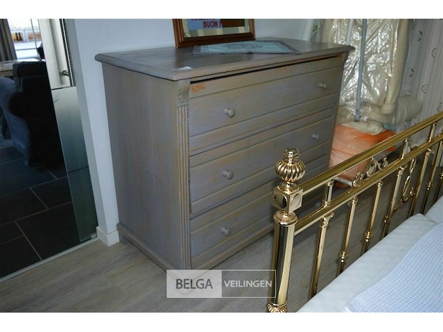 Groen grijze dressoirkast - afbeelding 1 van  3