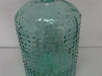 Groene decoratieve fles