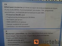 Groene dmx laser effect 60mw ibiza ibiza60g