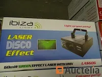 Groene dmx laser effect 60mw ibiza ibiza60g