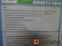 Groene dmx laser effect 60mw ibiza ibiza60g