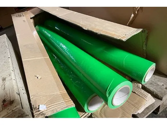 Groene kleeffolierollen - afbeelding 2 van  3