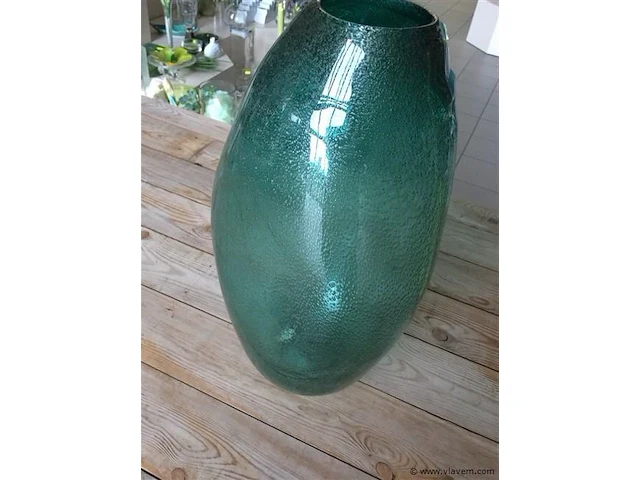 Groene vaas rasteli - afbeelding 3 van  3