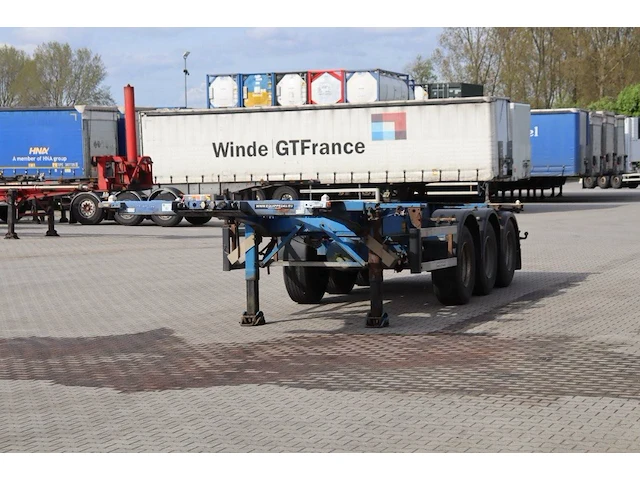 Groenewegen 20ft/30ft chassis - afbeelding 1 van  1