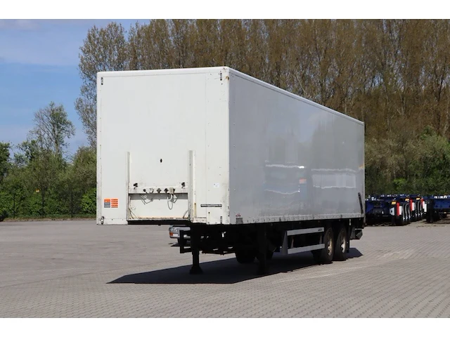 Groenewegen closed boxvan full chassis bpw-drum - afbeelding 1 van  1