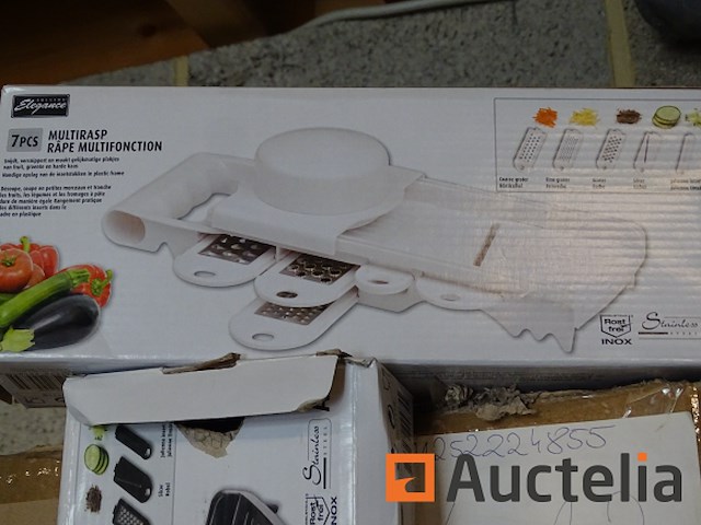 Groente- en fruitrasp elegantie - afbeelding 2 van  5