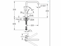 Grohe - essence new 30269dl0 - keukenmengkraan - afbeelding 2 van  4