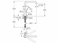 Grohe - essence new 30269dl0 - keukenmengkraan - afbeelding 3 van  3