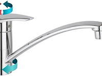 Grohe eurodisc keukenkraan - chroom - afbeelding 3 van  4